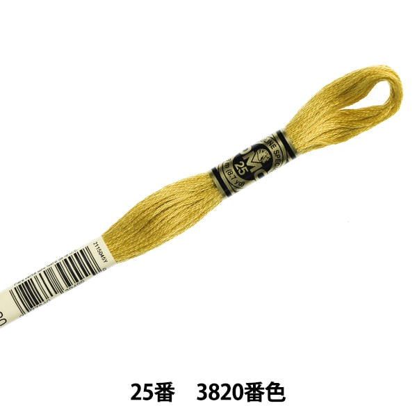 ВышивкаНитки "DMC 25 вышивкаНитки 3820 Color "DMC Dewems