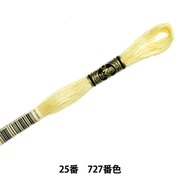 ВышивкаНитки "DMC 25 вышивкаНитки 727 Color "DMC Dewems