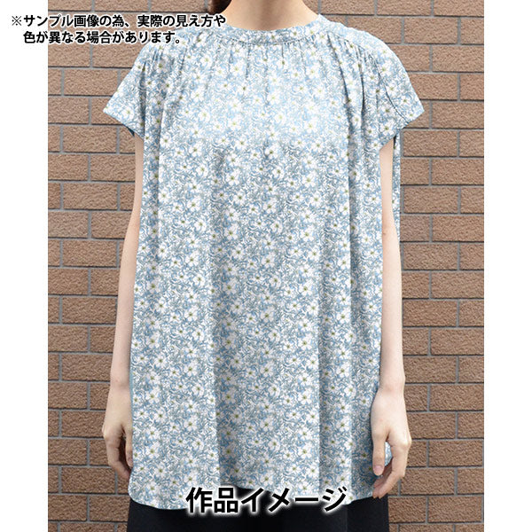 【数量5から】 生地 『リバティ・ファブリックス タナローン メイ・モリス 1229214-UE』 Liberty Japan リバティジャパン