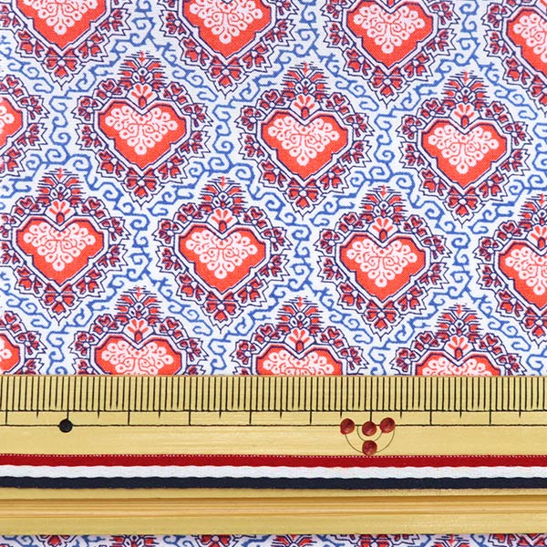 【数量5から】 生地 『LIBERTY リバティプリント タナローン キング・オブ・ハーツ 3632107-22BT』 Liberty Japan リバティジャパン