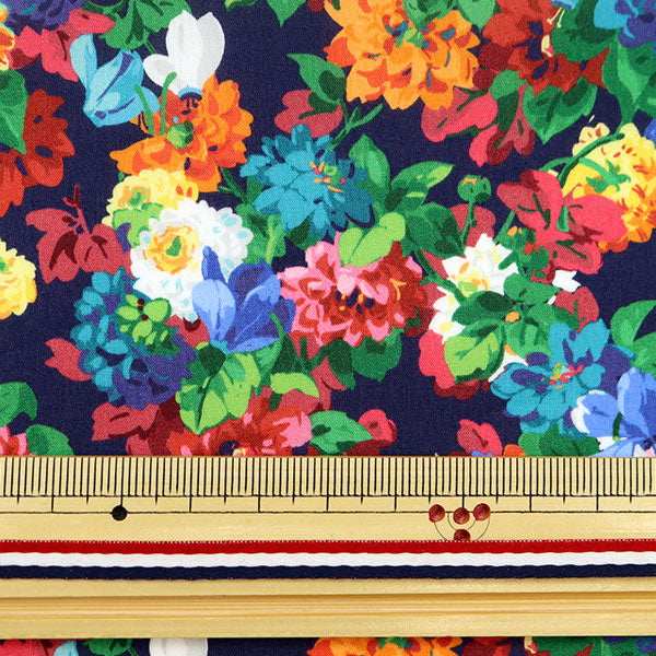 【数量5から】 生地 『LIBERTY リバティプリント タナローン チャッツワース・ガーデン 3632115-22AT』 Liberty Japan リバティジャパン