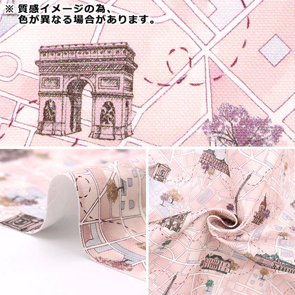 【数量5から】 生地 『LIBERTY リバティプリント 11号帆布 ルー・ドゥ・パリス DC30641-J22D』 リバティジャパン
