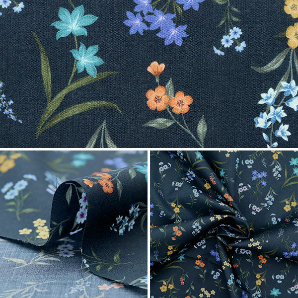 【数量5から】 生地 『LIBERTY フローララブコレクション ボタニカル・ディスプレイ 3636418-B』 リバティジャパン