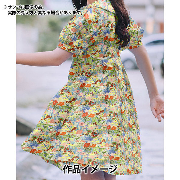 【数量5から】 生地 『LIBERTY フローララブコレクション ワイルドフラワー・メドゥ 3636422-D』 リバティジャパン