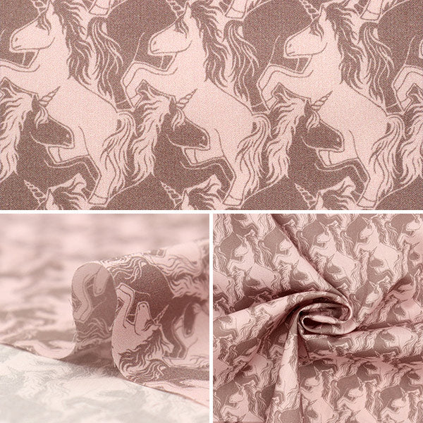 【数量5から】 生地 『LIBERTY パラダイス ランズ ユニコーン・パズル 363J6444-B』 リバティジャパン