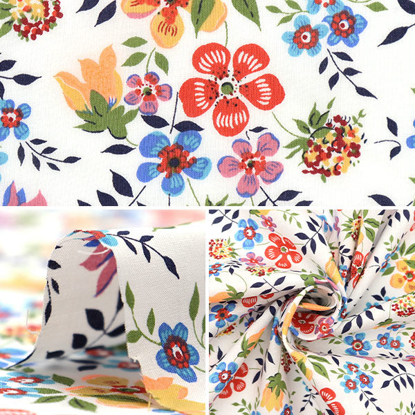 【数量5から】 生地 『LIBERTY ネオンカラー タナローン エデナムネオン DC32681-J23A』 リバティジャパン