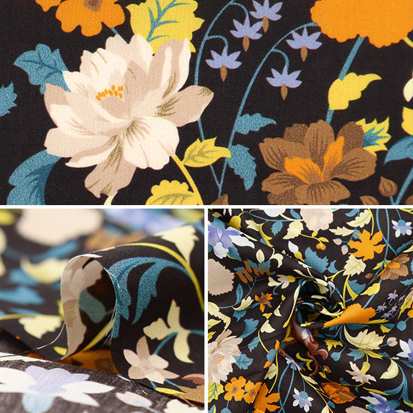 【数量5から】 生地 『リバティ・ファブリックス タナローン ガーデンオブアドニス 3633227-23AT』 Liberty Japan リバティジャパン