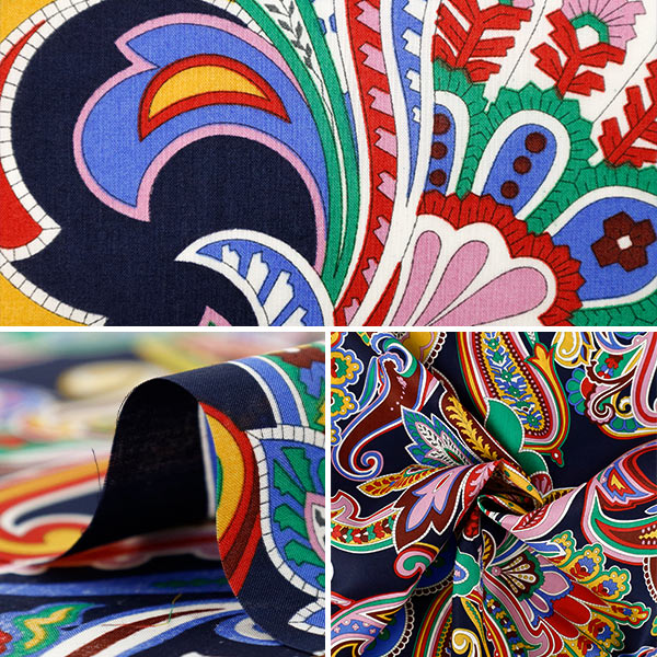 【数量5起】 織物 自由fabrix 塔納草坪 佩斯利鼓号363520125AU" Liberty Japan