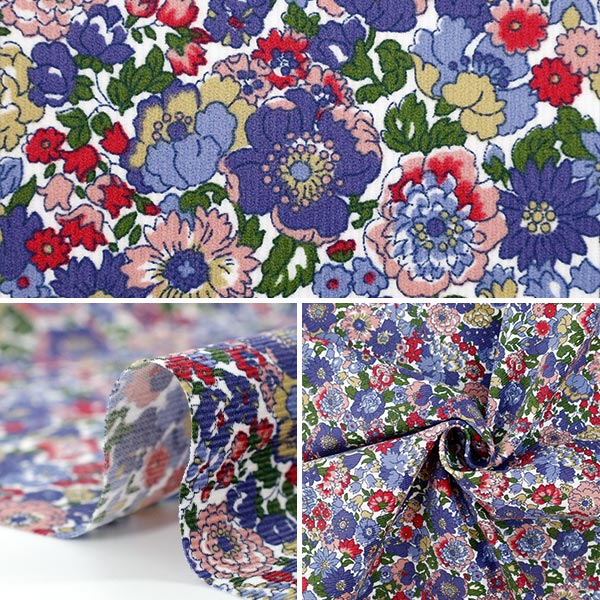 【数量5起】 織物 自由fabrix 燈芯絨 内尔,安妮和梅3635209- 25a" Liberty Japan