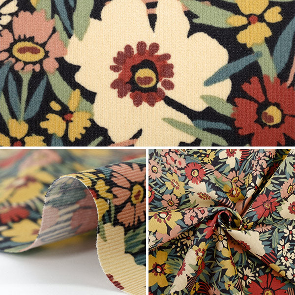 【数量5から】 生地 『リバティ・ファブリックス コーデュロイ エイブリ 3635236-25A』 Liberty Japan リバティジャパン