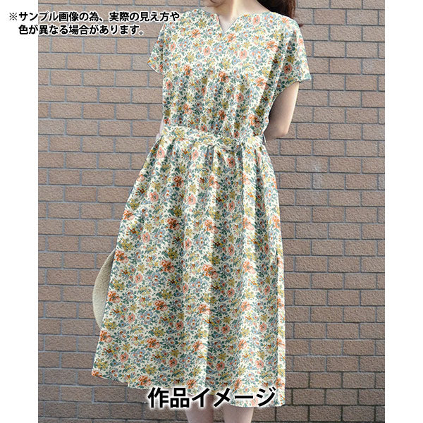 【数量5起】 織物 《自由织物有机》塔納草坪 天空龙157j925 - 25du" Liberty Japan