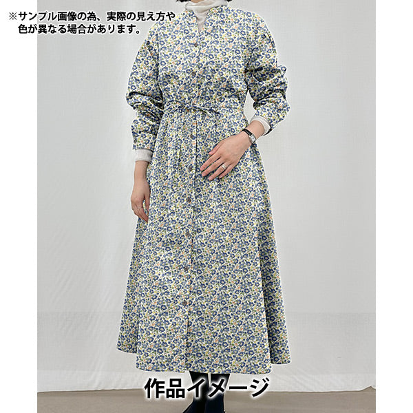 【数量5から】 生地 『リバティ・ファブリックス コットンフランネル ミセス・ストーンリー 3635123-J25B』 Liberty Japan リバティジャパン