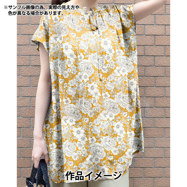 【数量5起】 織物 自由织物真露棉阿美丽姿玫瑰花园lb - 610 - 6b" Liberty Japan