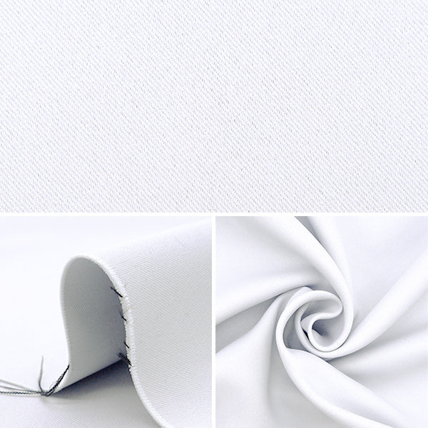 【数量5から】 生地 『コロレ 遮光・防炎・遮熱・ウォッシャブル機能 ホワイト COLORE-DP101』