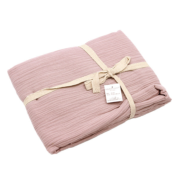Fabric "Slossy and soft cotton crepe Cut Cloth Approximately 100cm x 200cm Smoky Pink C-CREPESO-3"