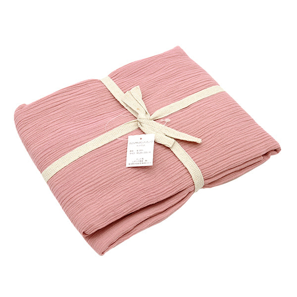 Fabric "Slossy and soft cotton crepe Cut Cloth Approximately 100cm x 200cm Light Berry Pink C-CREPESO-4"