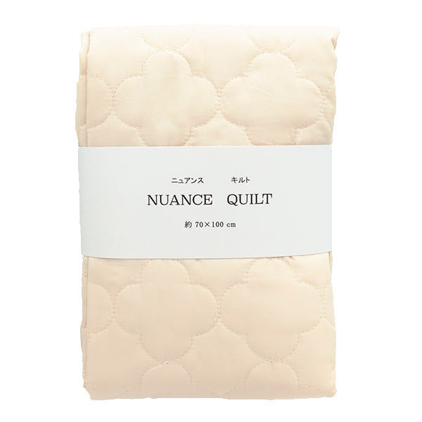 織物 “細微的被子 剪布 花米色約70厘米x 100cm c-q-des-fw-be"