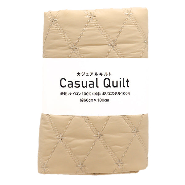 Tela "Colcha casualcortada Tela Alrededor de 60 cm x 100 cm beige cq-ca-di-be"