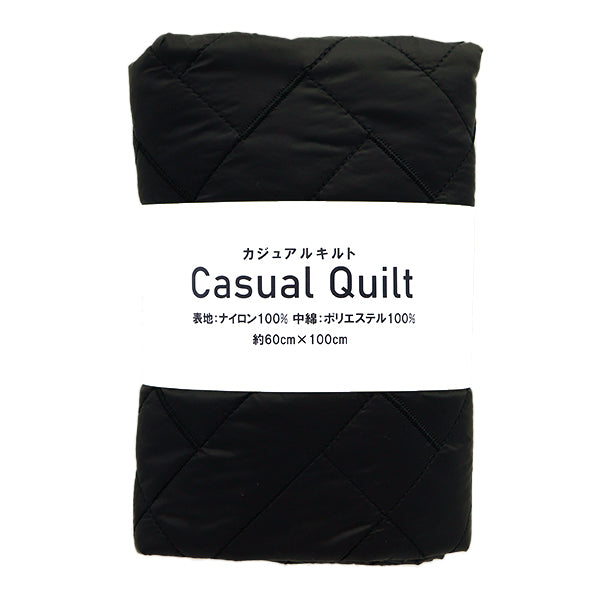 Tela "Colcha casualcortada Tela Aproximadamente 60 cm x 100 cm Negro CQ-CA-RE-BK"