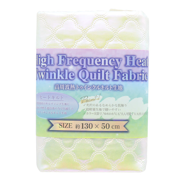 الأقمشة "لحاف وميض" قماش مقطوع تقريبا. 135 × 50 سم المغربي الأبيض C-Q5596-3A"