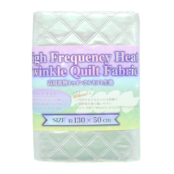 Tela "Colcha de brillo" cortada Tela Aprox. 135 x 50 cm Koushi Mint C-Q5596-4b"