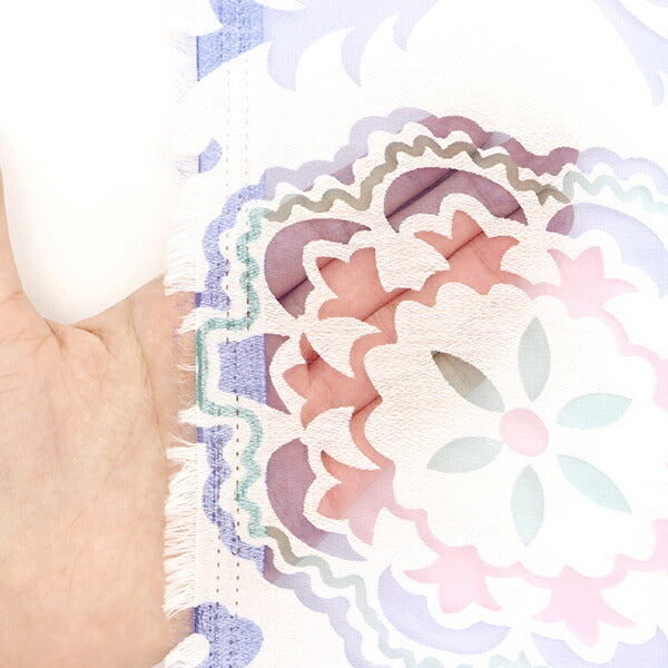 Ткань 『Опал Отрезанная ткань Примерно 110см200см Дамасский узор C-RAM-OB-N2"