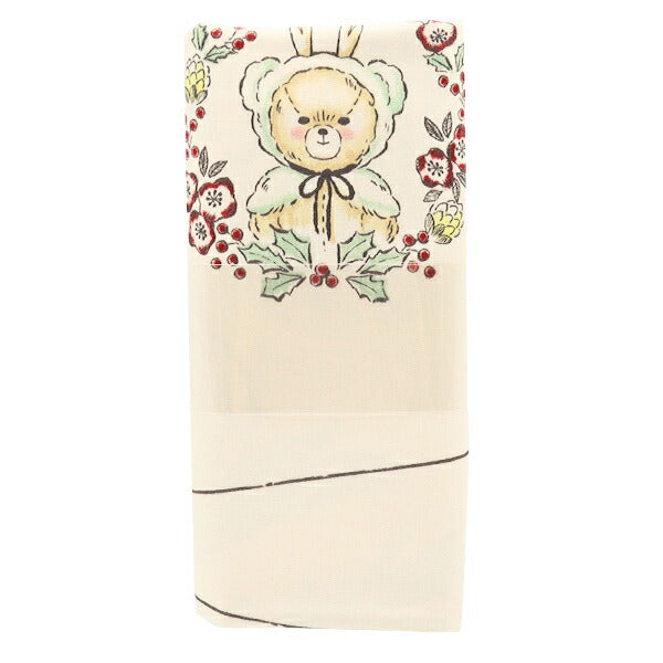 Tissu 『siège Panel de Noël naturel Tissu coupé Environ 110 cm x 100 cm c-yga76030-1"