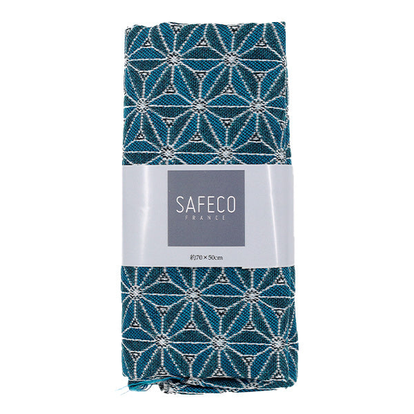織物 "safeco 提花布 剪布 ORIGAMI约70cm×50cm C-ORIGAMI BL"