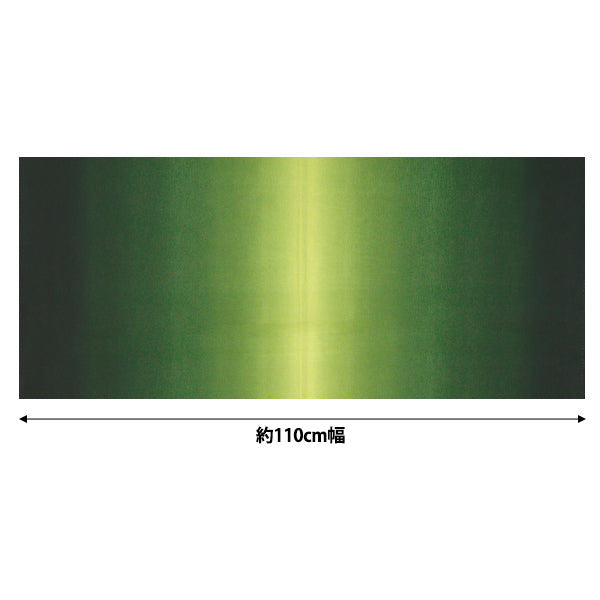 【数量5から】 生地 『スケア グラデーションプリント ダークグリーン×グリーン DD11216S-204』