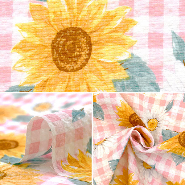 【数量5起】 織物 瑞波最喜欢的系列玫瑰花粉红色MOWR-35-P" KIYOHARA