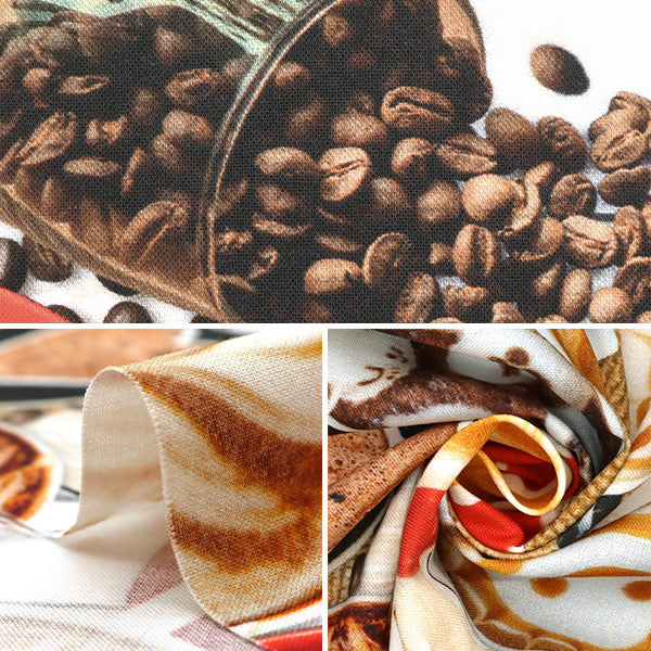 【数量5から】 生地 『デジタルプリント カフェアートの世界 RR2011』