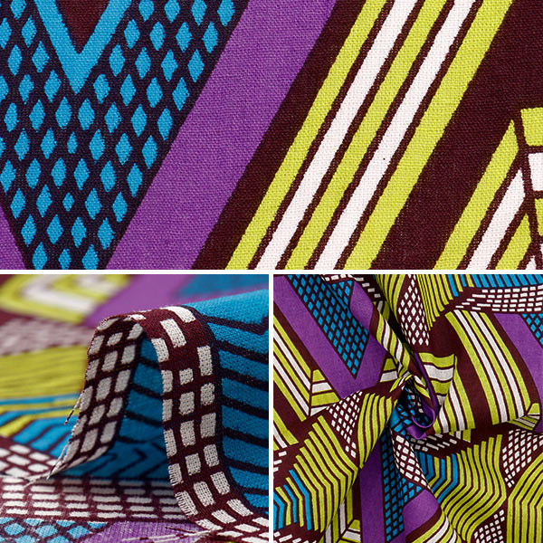 【数量5から】 生地 『アフリカンプリント RAM-AFR-25H』