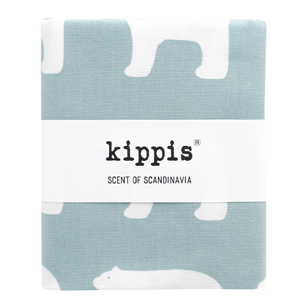 Tissu "Kippis Oxford Tissu coupé Environ 108 x 50 cm d'ours polaire bleu gris kpok-06p"