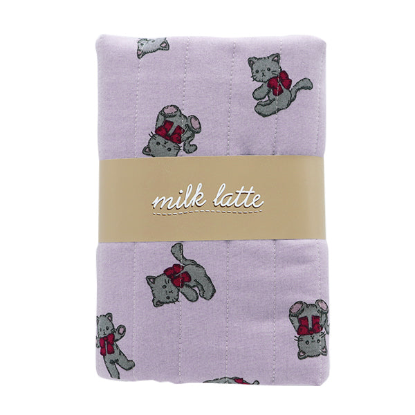 Tela "Milkratte" láminasColchacortada Tela Cat Purple CQMLJS-14a"