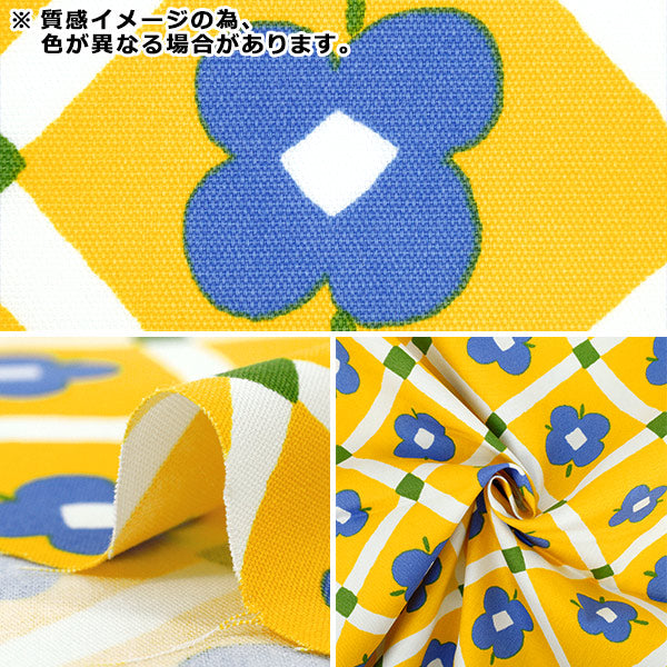 【数量5から】 生地 『kippis (キッピス) オックス 市民農園 ブルー KPO-91B』