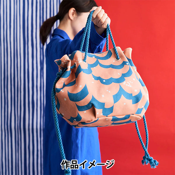 【数量5から】 生地 『echino (エチノ) float 綿麻キャンバス ピンク EKX-98120-21A』 KOKKA コッカ