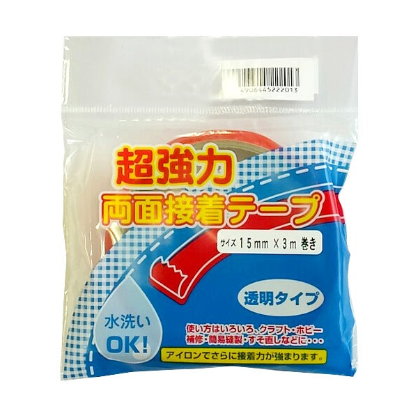 胶带 “双面胶带透明15mm” Cosmo