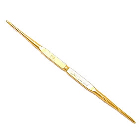 Stricknadeln "Beide leichte GoldHäkelnadeln 2/0 -3/0/0 "Tulpe -Tulpe