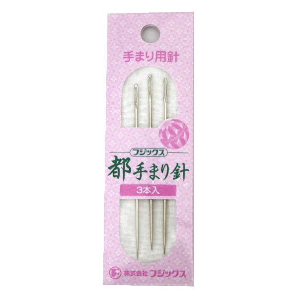 Hand sewing needle "3 needles for handmade cities" FUJIX Fujix