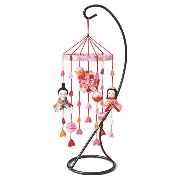 節句手芸キット 『京ちりめん つまみ細工のつるし雛 LH-139』 Panami パナミ タカギ繊維