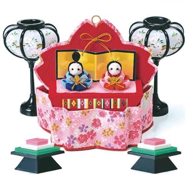 節句手芸キット 『つまみ細工で作る さくらのたまて箱 LH-140』 Panami