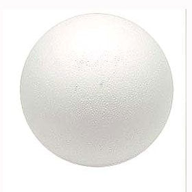 発泡スチロール 素材 『素ボール 真球型 直径150mm 1個入り S150-1』