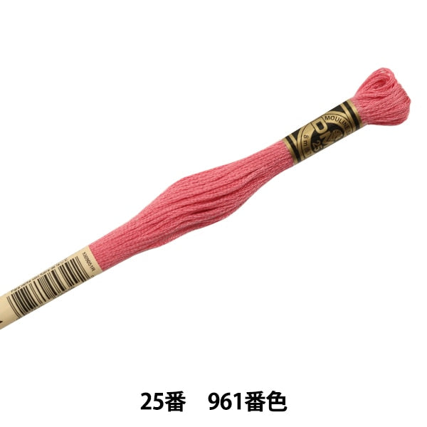 ВышивкаНитки "DMC 25 вышивкаНитки 961 Цвет "DMC Dewhm Sea