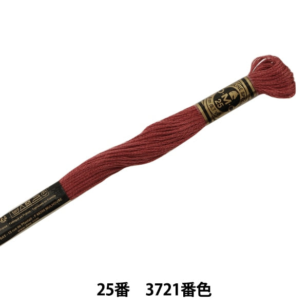 StickereiGarn "DMC 25. StickereiGarn 3721 Farbe "DMC Dewems