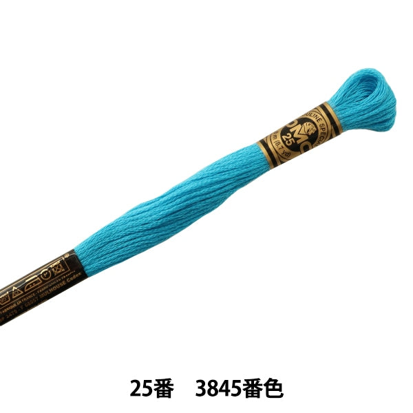 Embroidery thread "DMC 25th embroidery thread 3845"