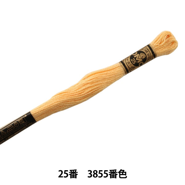 BordadoHilo "DMC 25 bordadoHilo 3855 color "DMC Dewems