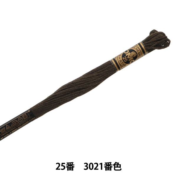 绣花线“ DMC 25刺绣线3021号” DMC DMSEA