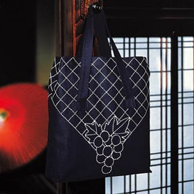 Kit de bordado "SashikoBolsa de compras de kit 43" Olympus