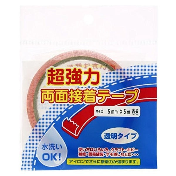 Клейкая лента "Супер мощные обе стороныКлейкая лента 5 мм" Космо