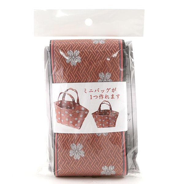 Ручной японский материал «ТАТАМИ РИНАГАМИ (с мини -рецептом сумки) 6 шаблон вишневого цвета розовый» Накаджима Накаджима
